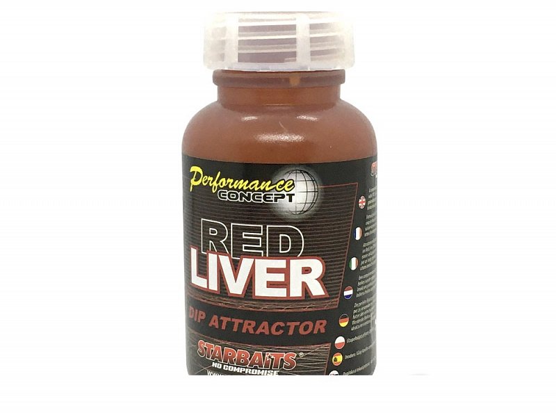 Starbaits Dip Red Liver 200ml